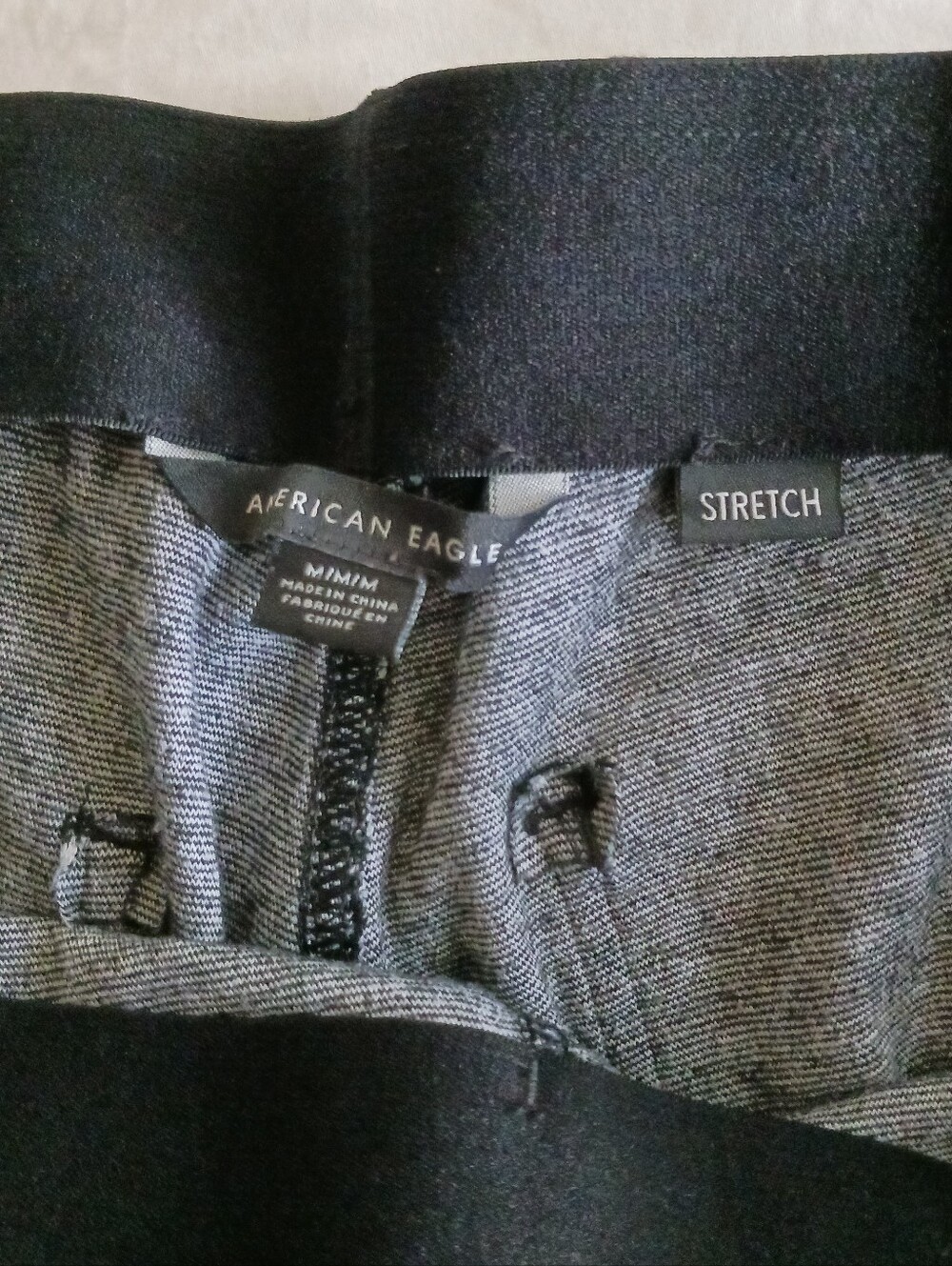 American Eagle Outfitters Black and White Gingham Pants - Picture 4 of 4